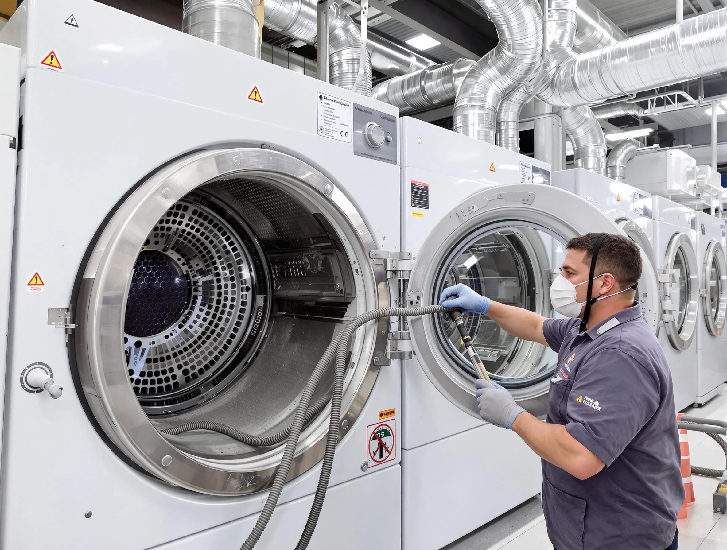 Industrial-grade dryer vent cleaning by Warr Acres Dryer Vent Cleaning in Warr Acres