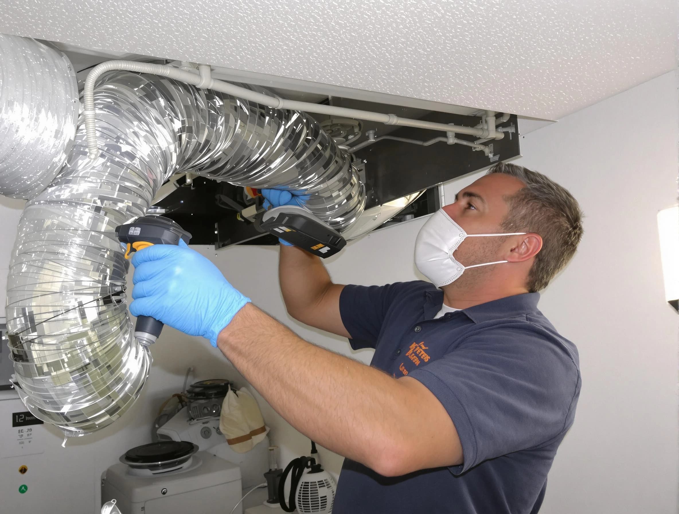 Warr Acres Dryer Vent Cleaning professional performing thorough residential dryer vent cleaning in Warr Acres